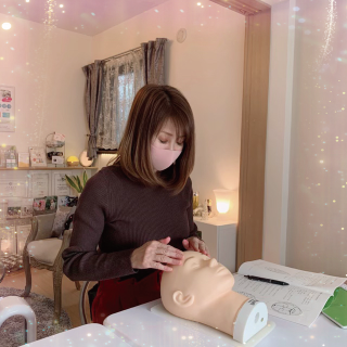 フェイシャルスクール生徒さん